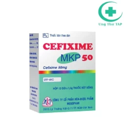 Cefixime MKP 50 - Thuốc điều trị nhiễm trùng, nhiễm khuẩn,
